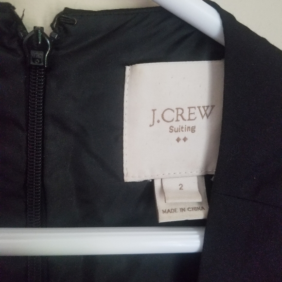 J.Crew Black Suit Dress - Picture 4 of 6